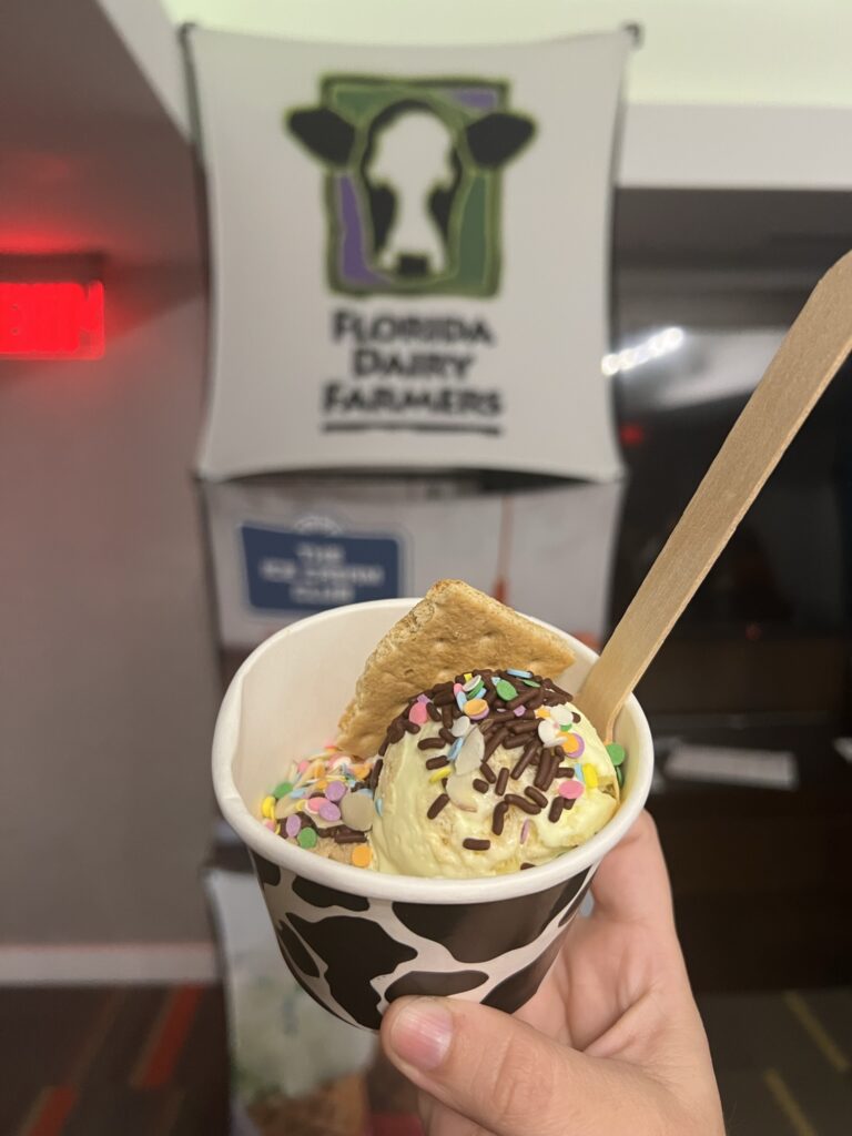 Photo of Florida Milk Ice Cream at Foodie Tribe's Grow Your Influencer 2022