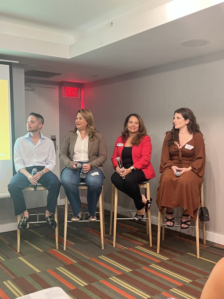 Photo of Panelists at Foodie Tribe's Grow Your Influencer 2022