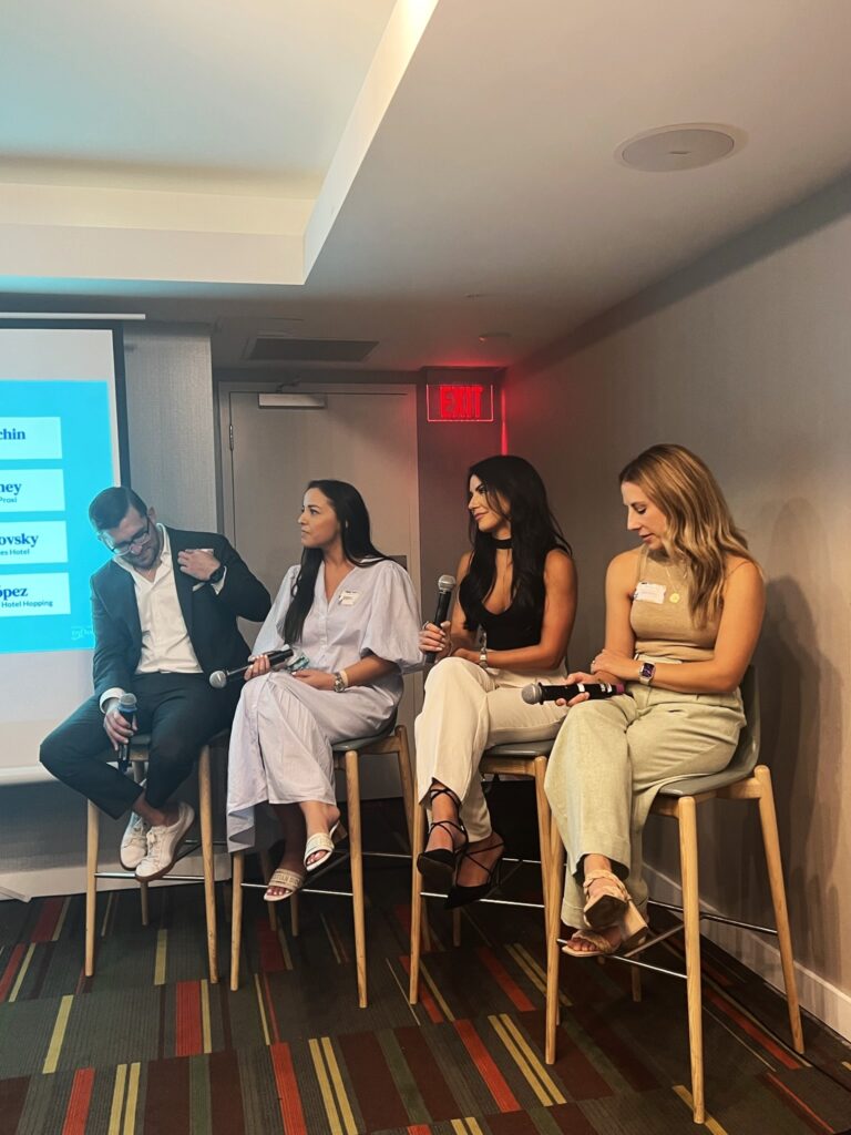 Photo of Panelists at Foodie Tribe's Grow Your Influencer 2022