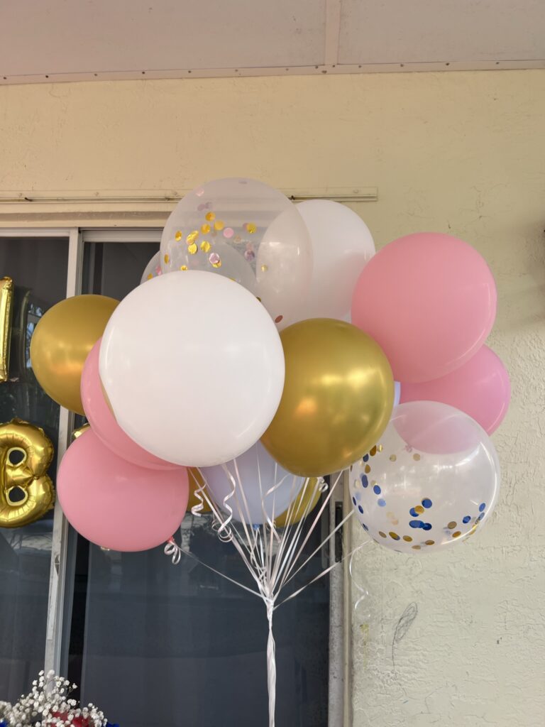 Photo of Balloons at Gender Reveal Party