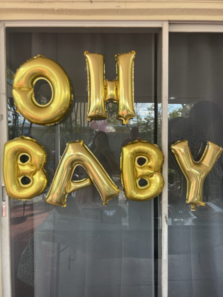 Photo of Balloons at Gender Reveal Party