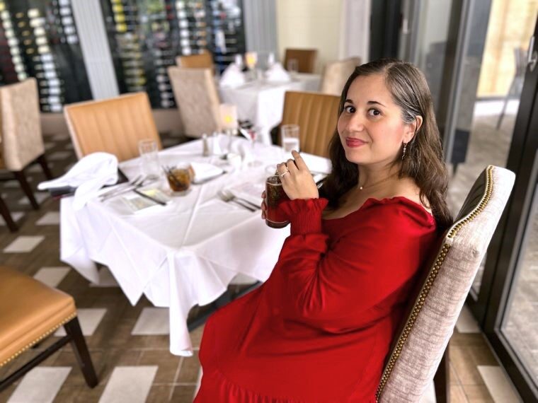 Photo of girl at Ruth Chris Steakhouse Aventura Happy Hour