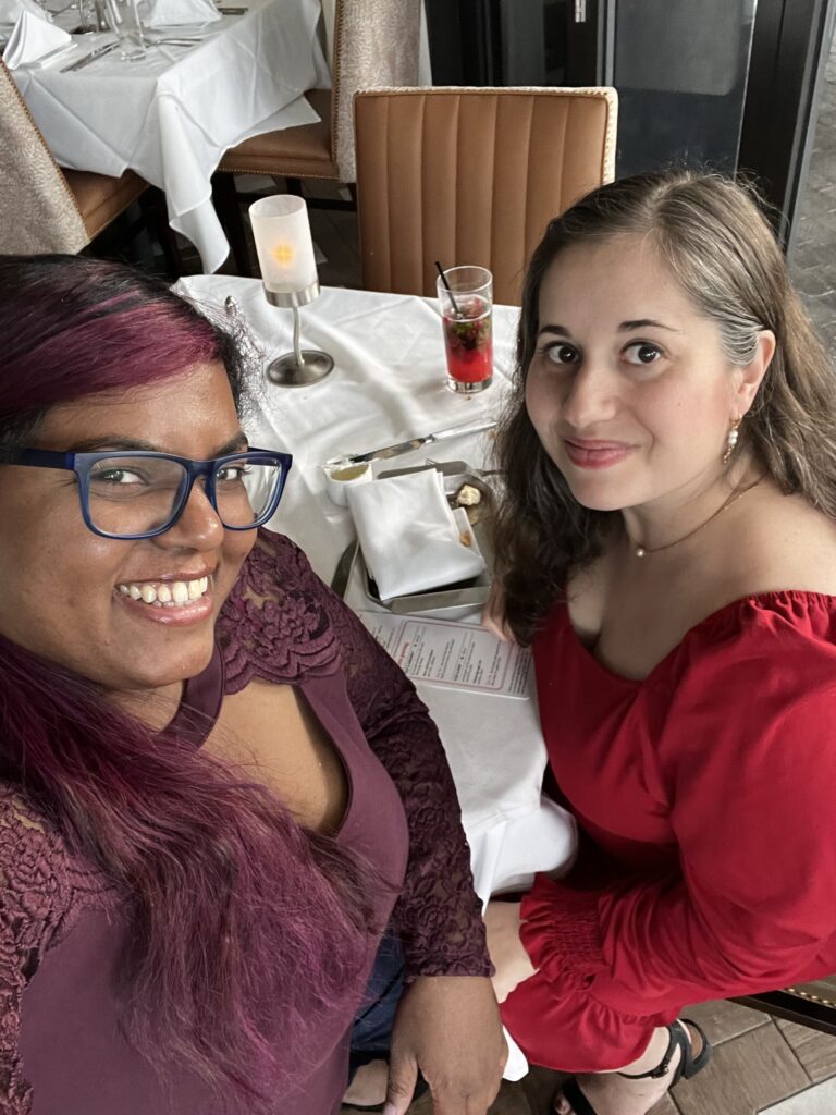 Photo of friends during Happy Hour at Ruth Chris Steakhouse