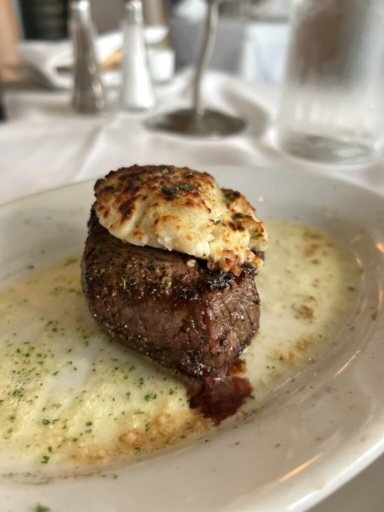 Photo of Happy Hour Entree at Ruth Chris Steakhouse