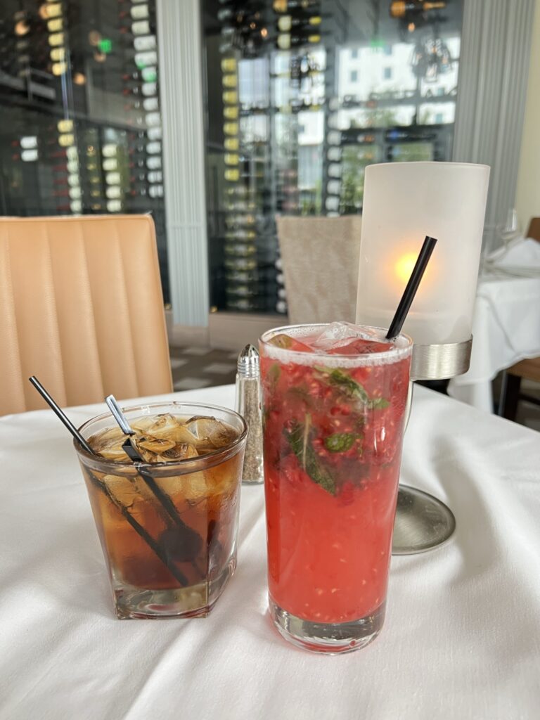 Photo of Happy Hour drinks at Ruth Chris Steakhouse 