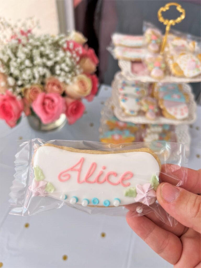 Photo of Tea Themed Baby Shower Cookies Favors