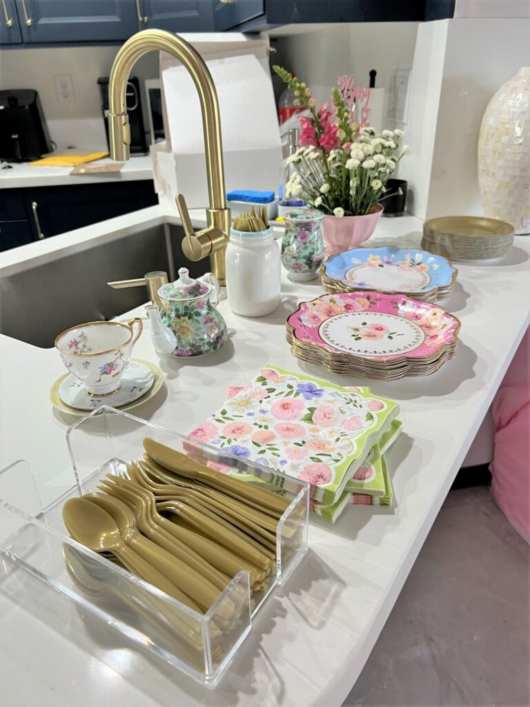 Photo of Tea themed Baby Shower Tablewear