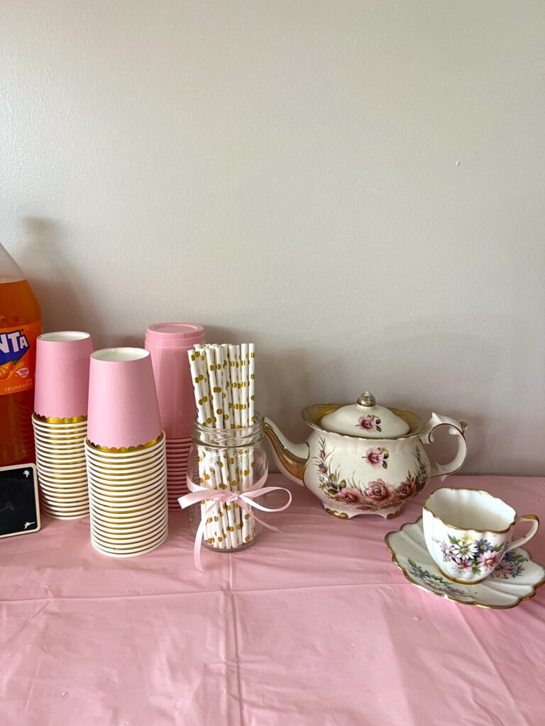 Photo of Tea themed Baby Shower Tablewear
