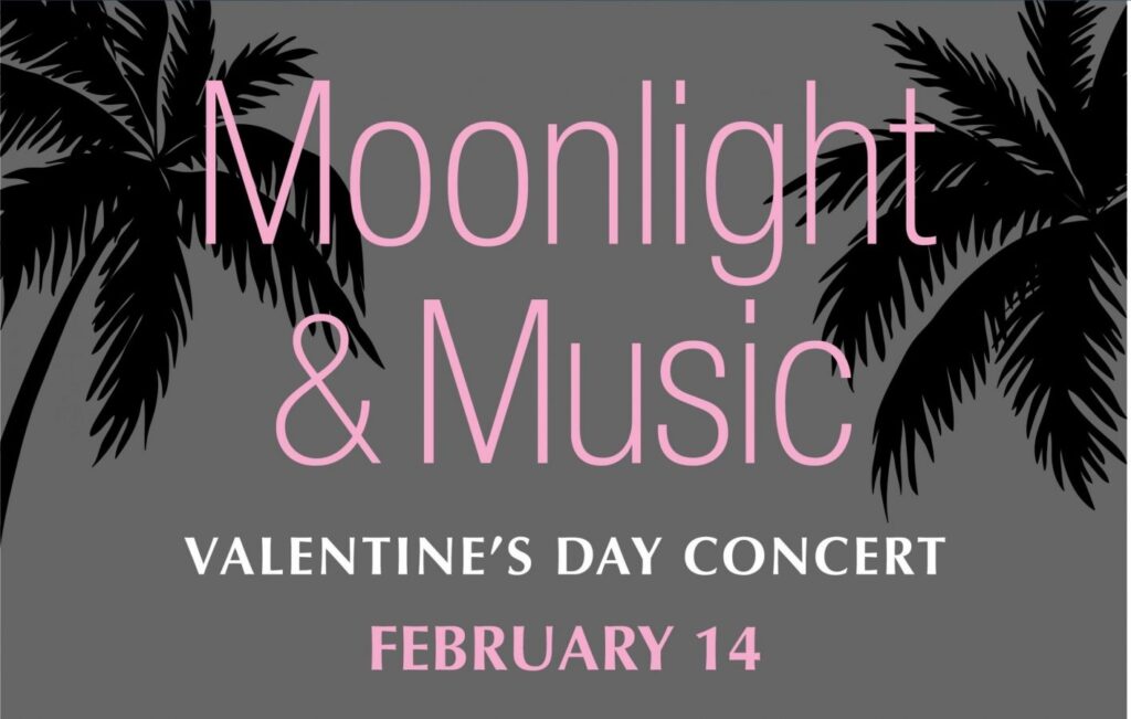 Photo of Moonlight & Music Valentine's Day Concert Promotion at The Deering Estate